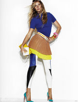 高清图：超级名模吉赛尔-邦辰《VOGUE》色彩大片