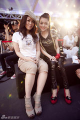 幻灯图：叶熙祺亮相世界杯之夜 共享“知足狂乐”