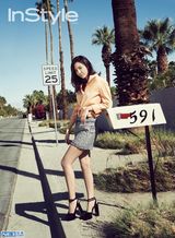 组图：金荷娜奢华度假风写真 尽显优雅女人味