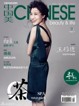 组图：王雅捷登封面 诠释传统古典美