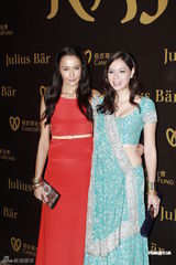 组图：李玟温碧霞出席慈善活动 闻梁洛施分手感惊讶