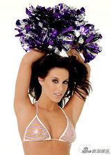 幻灯图集：NBA啦啦队美女凯拉-奥贝格性感美图