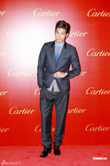 高清组图：刘嘉玲阮经天张智霖出席名店开幕派对