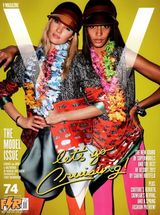 高清组图：超模坎蒂丝-斯瓦内普尔登杂志封面