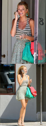 组图：明星爱街拍第一期 初秋装扮VS时装周