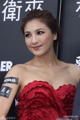 组图：陈思璇希腊女神造型优雅出席活动