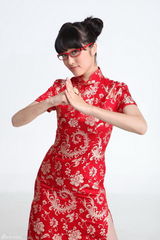 高清组图：李欣汝新年开门红 甜美贺岁送祝福