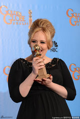 组图：阿黛尔凭《007》获最佳原创歌曲奖