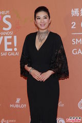 群星闪耀嫣然基金晚宴 王菲旗袍装与李亚鹏恩爱