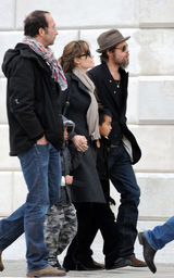 幻灯图集：皮特朱莉携两儿子畅游威尼斯