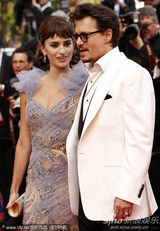 高清图：《加勒比4》首映礼 约翰尼·德普帅气现身