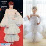 组图：4岁剪纸小裁缝再cos大明星 美裙精致可爱