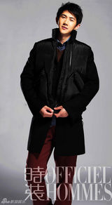 组图：何明翰登时尚杂志 诠释冬日风格型男