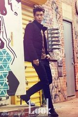 组图：BigBang成员TOP纽约拍写真 尽显时尚达人风范
