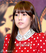 组图：韩女团T-ara素妍孝敏出席音乐剧发布会