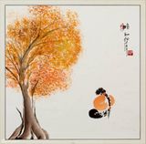 组图：倪萍首开个人画展 众多国画作品曝光