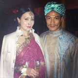 组图：刘嘉玲邀猛男会所印度风情趴