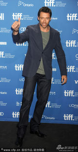 组图：《囚徒》发布会 金刚狼大笑比V心情好