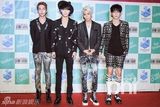 组图：EXO学院风亮相马尼拉记者会 SHINee时尚