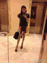 组图：柯震东绯闻女友程颖婕自拍美图