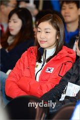 组图：金妍儿参加世界花样滑冰锦标赛抽签仪式