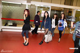组图：韩组合WonderGirls抵台 便装亮相秀中文