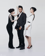 高清图：陈坤桂纶镁范晓萱拍封面写真携手登龙门 