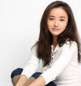 组图：杨梅拍夏日写真造型清爽动人