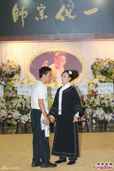 组图：九大门派舞狮送别宗师刘家良