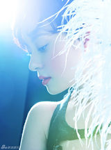 高清图：孙俪复古大片红唇美艳 性感欲“说”还休