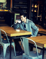 组图：陈晓东冬日写真尽显冷魅