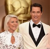 组图：评奥斯卡辣妈 小李母子超像莱托妈妈惊艳