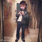 组图：5岁时尚小潮男走红网络迷倒女粉丝