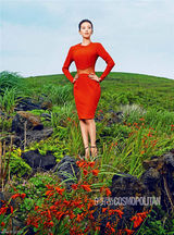 组图：刘诗诗时尚大片清新百变多面风情