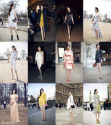 组图：吴佩慈透视绿裙亮相巴黎时装周收官秀