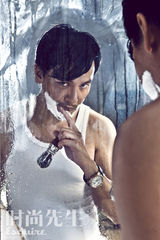 组图：陆川携吴彦祖张震等拍摄型男写真