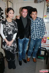 组图：《法网狙击》举行饭局 陈敏之谢天华亮相