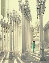 组图：90后超模卡莉-克劳斯《Vogue》魔力长腿