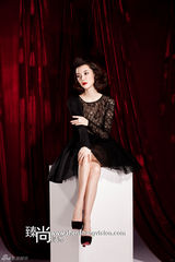 组图：车晓大展百变气质 烈焰红唇尽显国际范