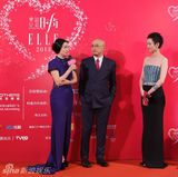 组图：众星捧场ELLE之夜 徐峥夫妇破婚变传闻