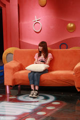 高清组图：刘著做客《Lady呱呱》 谈感情称男女都要