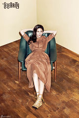 高清组图：韩星李秀景拍时尚写真化身春之少女