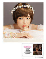 组图：秦岚登芭莎电影  穿越时空重现荧幕经典