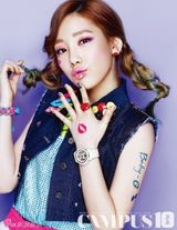 组图：少女时代成员拍KISS主题写真可爱诱惑