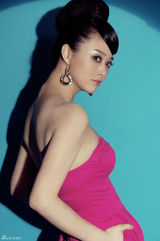 高清图：“九头身”美女蒋欣妖娆写真 大秀好身材