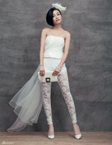 组图：田原初春娇俏写真“轻奢”风格