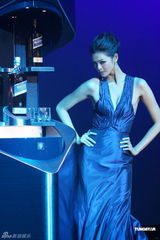 组图：林嘉绮深V装秀迷人曲线 艳压美胸天后天心