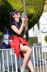 组图：张靓颖迪斯尼开启梦想计划 卖萌扮少女