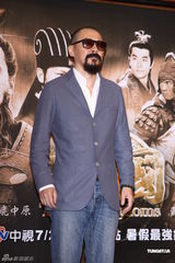 组图：《三国》主演台湾宣传 何润东佩服陈建斌