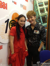 组图：黄宗泽38岁女友私照曝光 皮肤细腻保养好